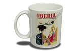 Iberia Airlines 1950's Matador Bag Sticker  Coffee Mug