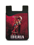 Iberia Airlines 1950's Fandango Dancers Bag Sticker Card Caddy