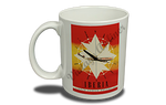 Iberia Airlines 1950's Constellation Bag Sticker  Coffee Mug