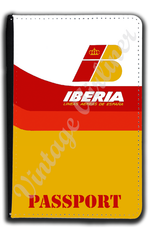 Iberia Airlines Logo Passport Case