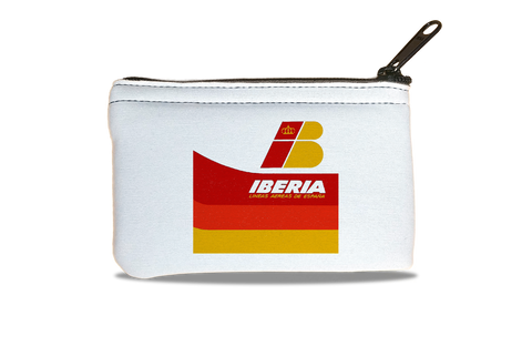 Iberia Airlines Logo Bag Sticker Rectangular Coin Purse