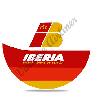 Iberia Airlines Logo Round Coaster
