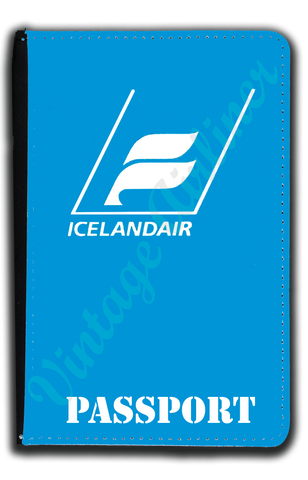 Icelandair Logo Passport Case