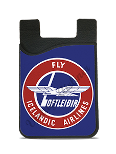 Icelandic Airlines Logo Card Caddy