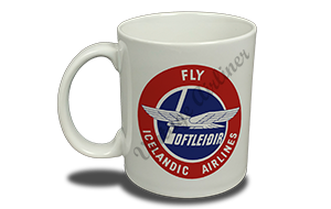 Icelandic Airlines Logo  Coffee Mug