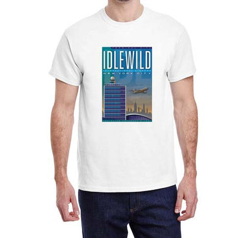 New York Idlewild Airport Poster T-shirt