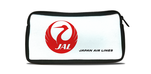 Japan Airlines Logo Bag Sticker Travel Pouch