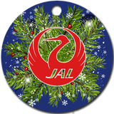 Japan Airlines Logo Logo Ornaments