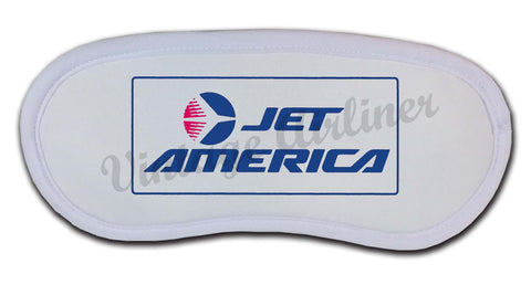 Jet America Logo Sleep Mask