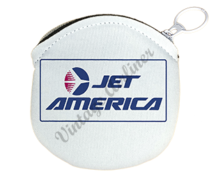 Jet America Logo Round Coin Purse