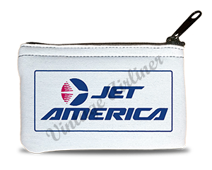 Jet America Logo Rectangular Coin Purse
