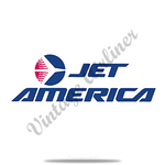 Jet America Logo Round Coaster