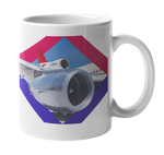 Jet Engine Art Coffee Mug