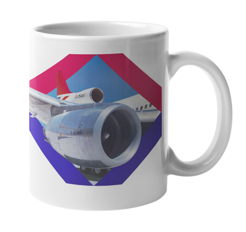 Jet Engine Art Coffee Mug