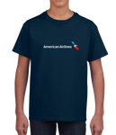 2013 AA Logo Navy Full Chest Kids T-Shirt