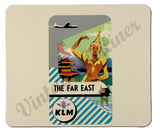 KLM Vintage The Far East Mousepad