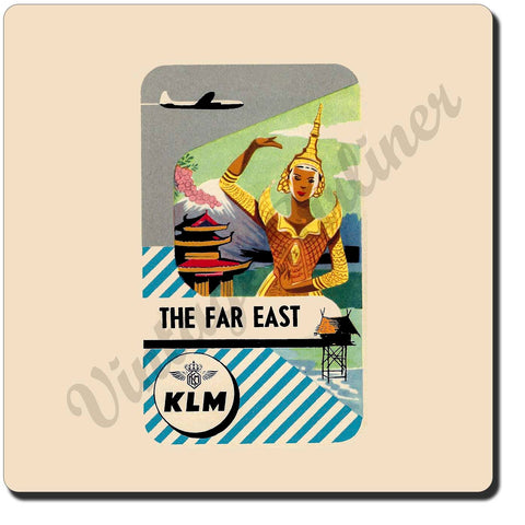 KLM Vintage The Far East Coaster