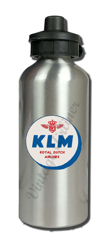 KLM Vintage Aluminum Water Bottle
