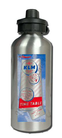 KLM Royal Dutches Airlines Aluminum Water Bottle