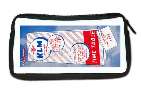 KLM Royal Dutches Airlines Travel Pouch