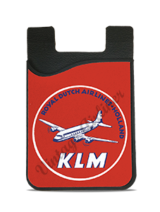KLM 1950's Bag Sticker Card Caddy