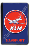 KLM Vintage Bag Sticker Passport Case