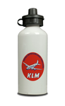 KLM 1950's Vintage Aluminum Water Bottle