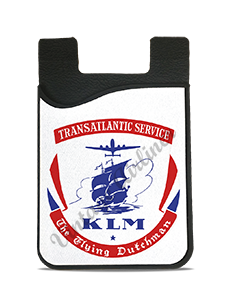 KLM Trans Atlantic Bag Sticker Card Caddy