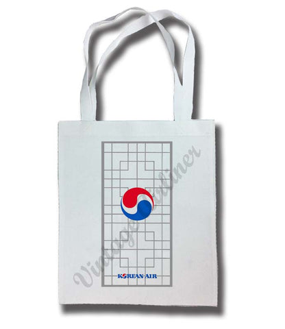 Korean Air Timetable Cover Tote Bag