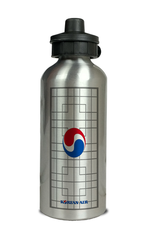 Korean Air Timetable Cover Aluminum Water Bottle