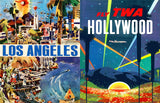 Los Angeles TWA Travel Poster Puzzle by New York Puzzle Company - (1,000 pieces)