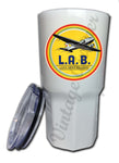 L.A.B. Lloyd Aereo Boliviano Vintage Bag Sticker Tumbler