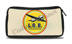 L.A.B. Lloyd Aéreo Boliviano 1950's Vintage Bag Sticker Travel Pouch