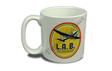 Lloyd Aero Boliviano 1950's Vintage Bag Sticker  Coffee Mug