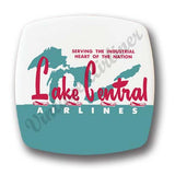 Lake Central Airlines 1950's Magnets