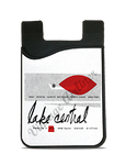 Lake Central Airlines 1960's Bag Sticker Card Caddy