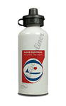 Lake Central Airlines Logo Aluminum Water Bottle