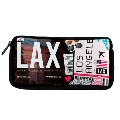 LAX First Class Ticket Travel Pouch