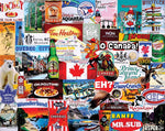 I Love Canada Puzzle by White Mountain - (1,000 pieces)