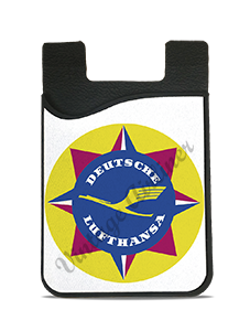 Lufthansa 1950's Bag Sticker Card Caddy