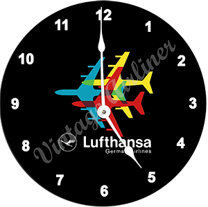 Lufthansa Wall Clock