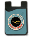 Lufthansa Vintage Baggage Sticker Card Caddy