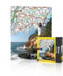 National Geographic Mini-Puzzles - Maine by New York Puzzle Company - (100 pieces)