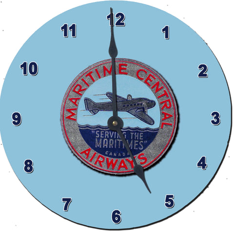 Maritime Century Airways Wall Clock