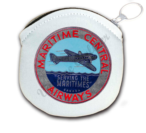 Maritime Century Airways Round Coin Purse