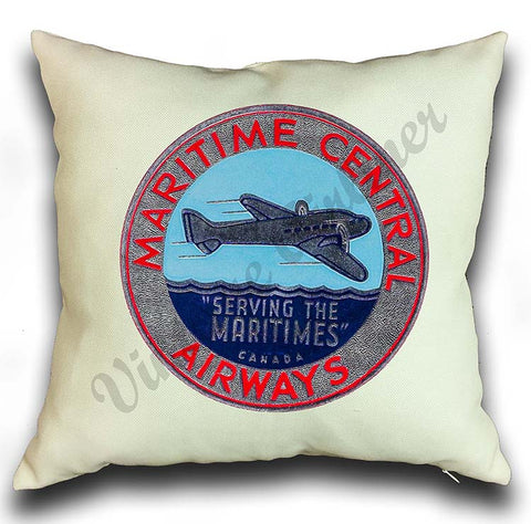 Maritime Century Airways Pillow Case Cover