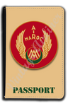Air Maroc 1940's Vintage Baggage Sticker Passport Case