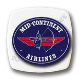 Mid-Continent Airlines Logo Magnets