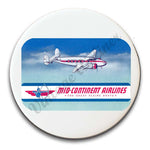 Mid-Continent Airlines 1940's Vintage Magnets