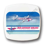 Mid-Continent Airlines 1940's Vintage Magnets